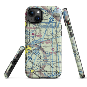 Fowler's Airport (90CA) VFR Sectional  Tough iPhone Case