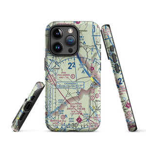 Fox Acres Airport (15VA) VFR Sectional  Tough iPhone Case