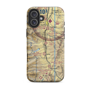 Fox Field (99MT) VFR Sectional  Tough iPhone Case