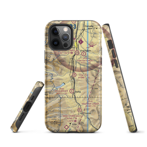 Fox Field (99MT) VFR Sectional  Tough iPhone Case