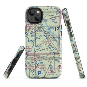 Fox Field (FL02) VFR Sectional  Tough iPhone Case