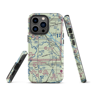 Fox Field (FL02) VFR Sectional  Tough iPhone Case