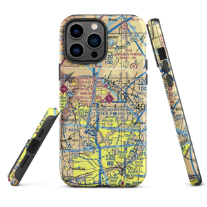 Fox Hole Airport (0CD7) VFR Sectional  Tough iPhone Case