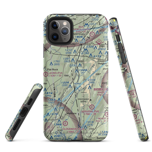 Fox Mountain Airport (3GE4) VFR Sectional  Tough iPhone Case