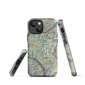 Fox Mountain Airport (3GE4) VFR Sectional  Tough iPhone Case