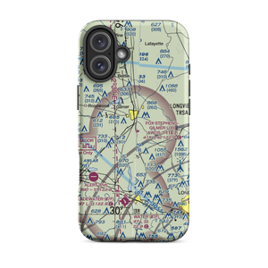 Fox Stephens Field Gilmer Municipal Airport (JXI) VFR Sectional  Tough iPhone Case