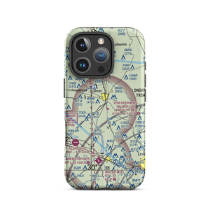 Fox Stephens Field Gilmer Municipal Airport (JXI) VFR Sectional  Tough iPhone Case