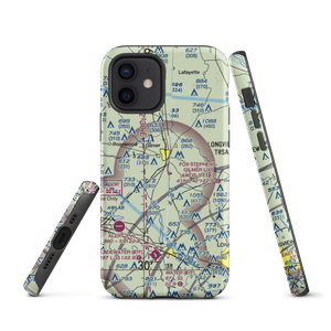 Fox Stephens Field Gilmer Municipal Airport (JXI) VFR Sectional  Tough iPhone Case