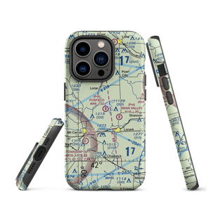 Foxfield Aerodrome (6IL4) VFR Sectional  Tough iPhone Case