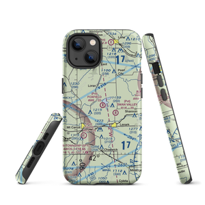 Foxfield Aerodrome (6IL4) VFR Sectional  Tough iPhone Case