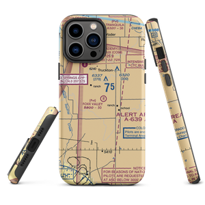 Foxx Valley Airport (0CD2) VFR Sectional  Tough iPhone Case