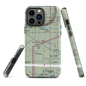 Frager Field (0NE6) VFR Sectional  Tough iPhone Case