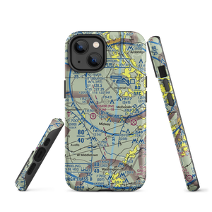 Frame Field (82PA) VFR Sectional  Tough iPhone Case