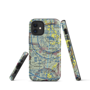 Frame Field (82PA) VFR Sectional  Tough iPhone Case