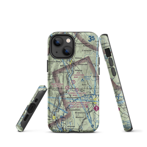Frank D. Comerford Airport (NH39) VFR Sectional  Tough iPhone Case