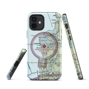 Frankfort Dow Memorial Field (FKS) VFR Sectional  Tough iPhone Case
