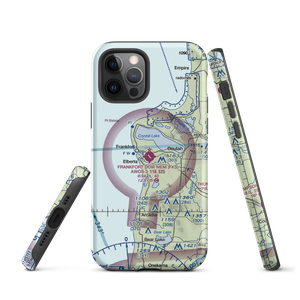 Frankfort Dow Memorial Field (FKS) VFR Sectional  Tough iPhone Case