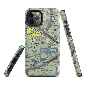 Frankfort-Highland Airport (6B4) VFR Sectional  Tough iPhone Case