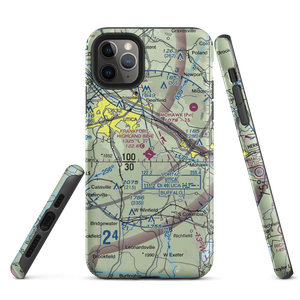 Frankfort-Highland Airport (6B4) VFR Sectional  Tough iPhone Case