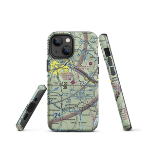 Frankfort-Highland Airport (6B4) VFR Sectional  Tough iPhone Case