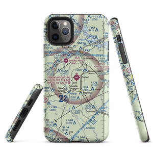 Franklin County Airport (18A) VFR Sectional  Tough iPhone Case