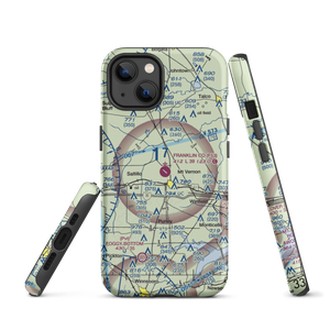 Franklin County Airport (F53) VFR Sectional  Tough iPhone Case