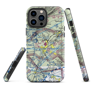 Franklin County Regional Airport (N68) VFR Sectional  Tough iPhone Case