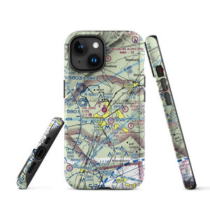 Franklin County Regional Airport (N68) VFR Sectional  Tough iPhone Case