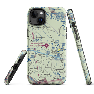 Franklin Field (07A) VFR Sectional  Tough iPhone Case