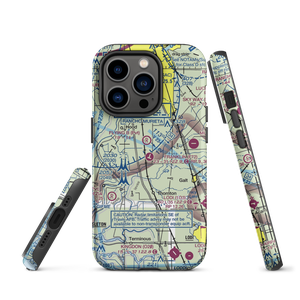 Franklin Field (F72) VFR Sectional  Tough iPhone Case