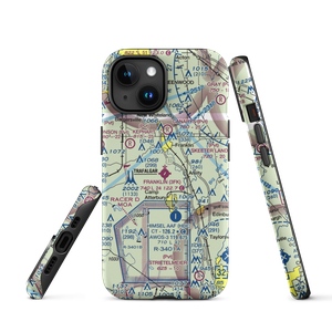 Franklin Flying Field (3FK) VFR Sectional  Tough iPhone Case