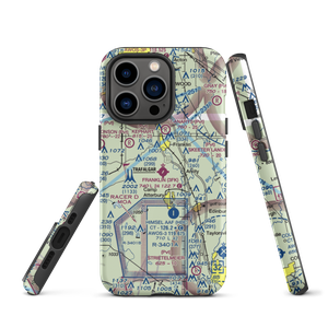 Franklin Flying Field (3FK) VFR Sectional  Tough iPhone Case