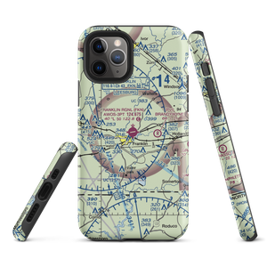 Franklin Regional Airport (FKN) VFR Sectional  Tough iPhone Case