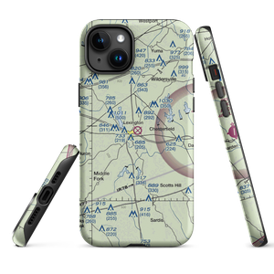 Franklin Wilkins Airport (M52) VFR Sectional  Tough iPhone Case