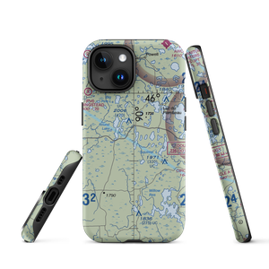 Franks Seaplane Base (4P5) VFR Sectional  Tough iPhone Case