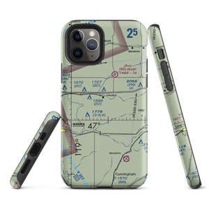 Franz Ranch Airport (33WA) VFR Sectional  Tough iPhone Case