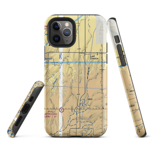 Frasier Ranch Airport (CO92) VFR Sectional  Tough iPhone Case