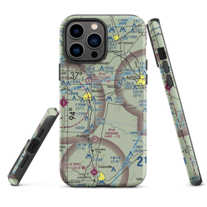 Frazier Airport (8MO8) VFR Sectional  Tough iPhone Case