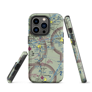 Frazier Airport (8MO8) VFR Sectional  Tough iPhone Case