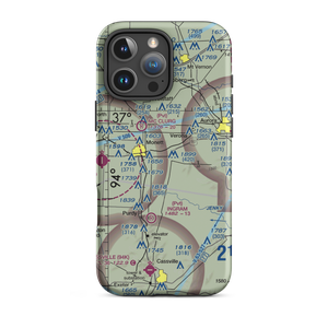 Frazier Airport (8MO8) VFR Sectional  Tough iPhone Case