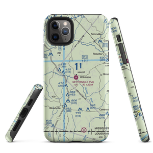 Fred Netterville Lbr Co Wilkinson Commnty Airport (MS57) VFR Sectional  Tough iPhone Case