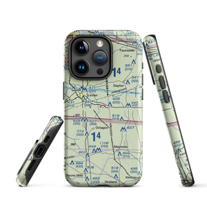 Freddie Jones Field (70A) VFR Sectional  Tough iPhone Case