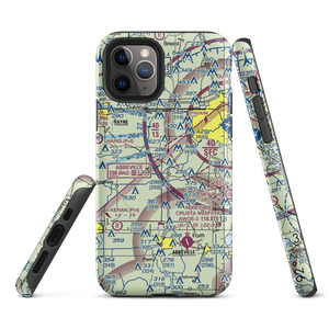 Freebird Field (88LA) VFR Sectional  Tough iPhone Case