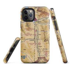 Freedom Air Ranch Airport (0WY0) VFR Sectional  Tough iPhone Case
