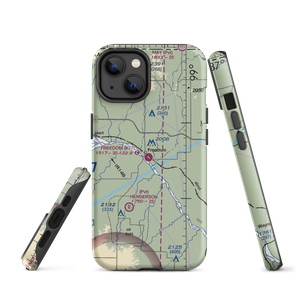 Freedom Municipal Airport (K77) VFR Sectional  Tough iPhone Case