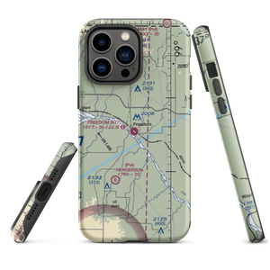 Freedom Municipal Airport (K77) VFR Sectional  Tough iPhone Case