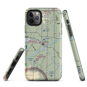 Freedom Municipal Airport (K77) VFR Sectional  Tough iPhone Case