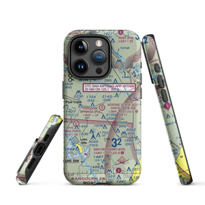 Freedom Springs Ranch Airport (TA66) VFR Sectional  Tough iPhone Case