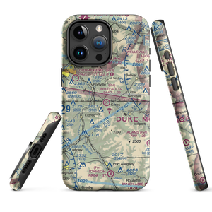 Freefall Oz Airport (06PA) VFR Sectional  Tough iPhone Case