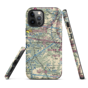 Freefall Oz Airport (06PA) VFR Sectional  Tough iPhone Case